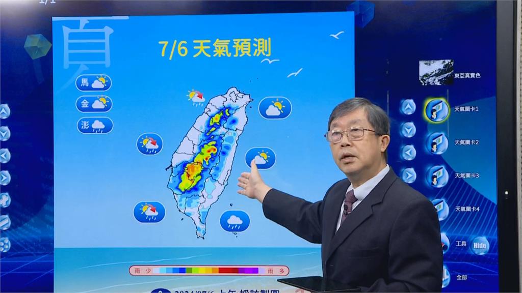 快新聞／小暑到來！南部慎防37度以上高溫　「這2天」留心有豪雨