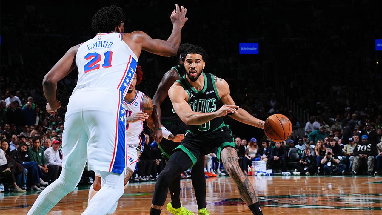 NBA(影)／關門戰變災難！賽爾提克第4節14投全打鐵　主場崩盤讓七六人續命