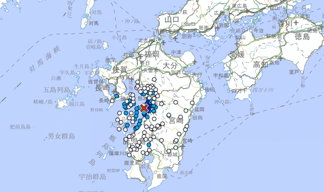 快新聞／日本熊本規模4.2地震！深度僅10公里　最大震度3