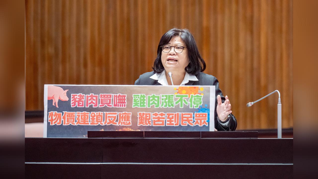 快新聞/何時解禁?王美惠關心豬瘟防疫議題 卓榮泰:盼週末能吃到滷肉飯