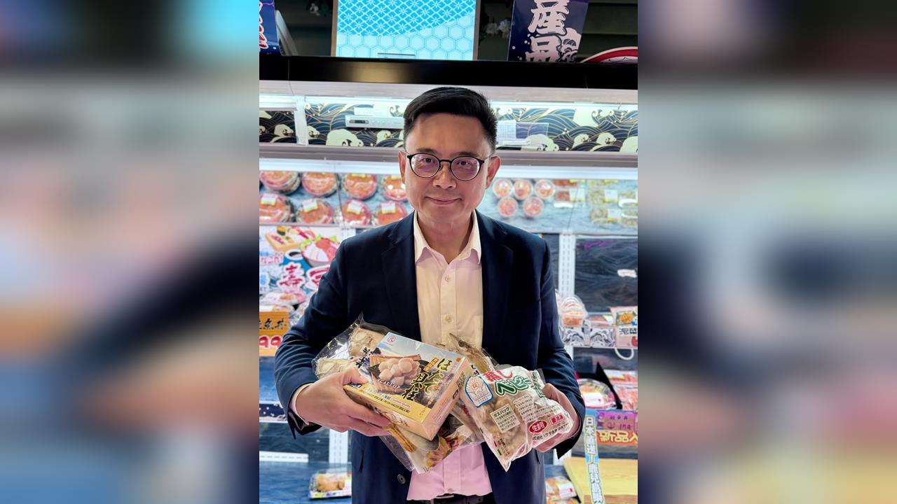 快新聞/雪中送炭!中國突禁日水產 賴瑞隆籲高雄人「用行動支持」