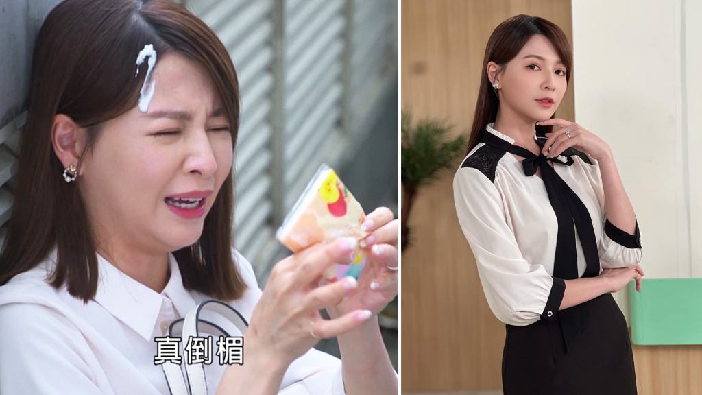 謝京穎《愛的榮耀》惡報來臨「被鳥屎砸頭」逗樂網友！紛猜「真的排泄物？」她親自解答：涼到頭皮發麻