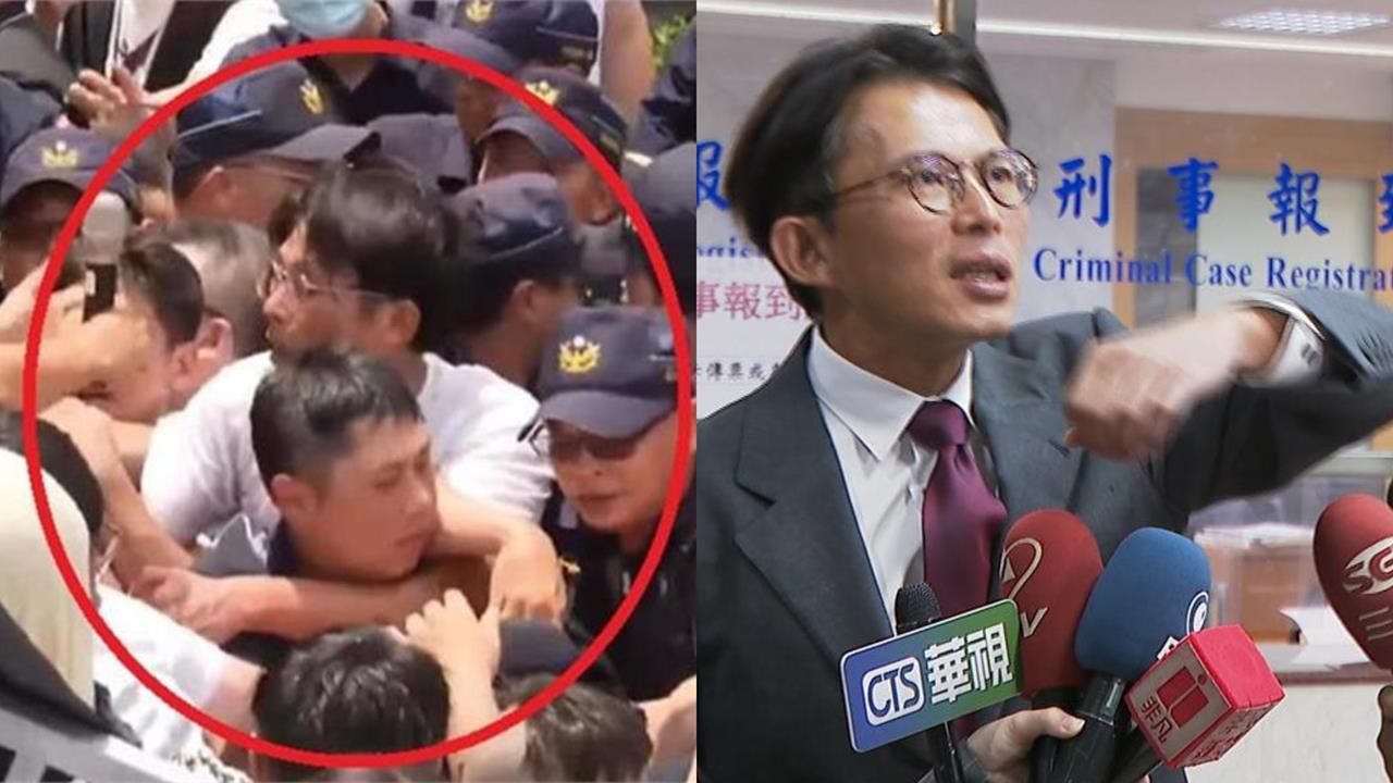 黃國昌走讀涉違法遭約談！被問為何勒警脖子…他秒否認回「這1句」