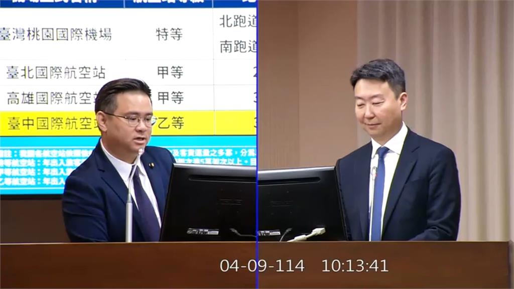 不知清泉崗機場「軍民兩用」挨批　黃健豪連2天道歉