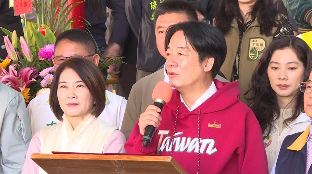 賴總統大年初二屏東發福袋　提醒小心投資詐騙