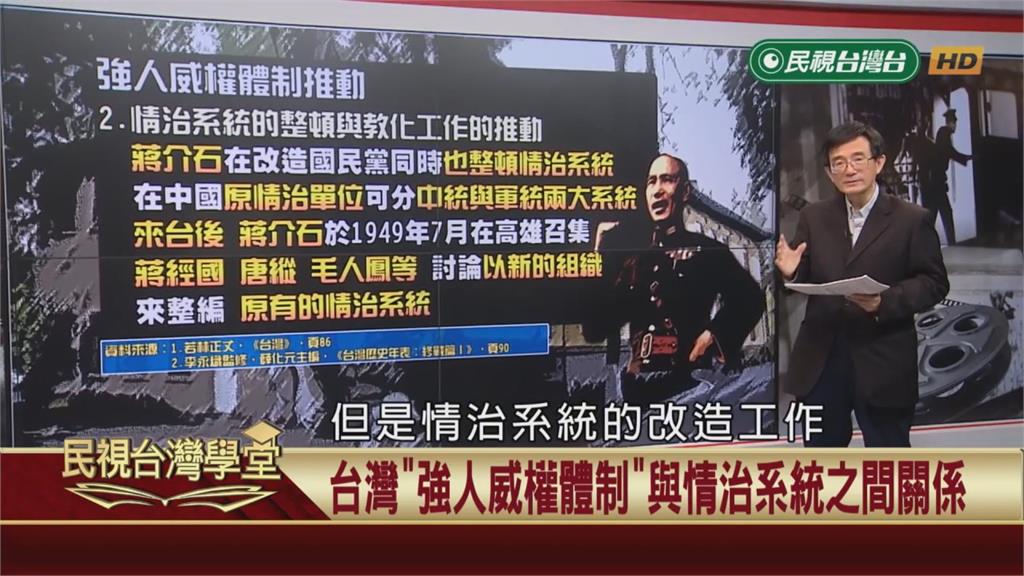 他決定全面整頓國民黨！召集人馬整併原有兩大情治系統