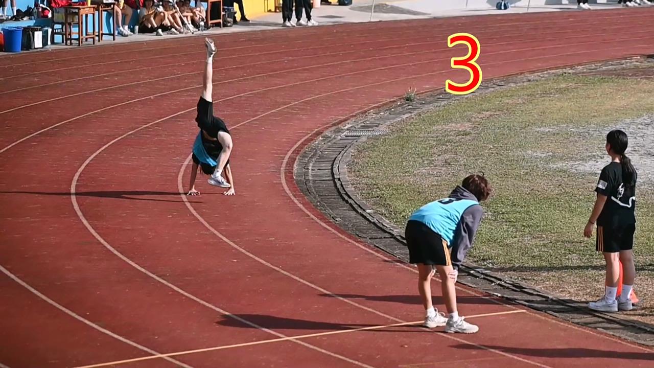 大隊接力「空翻」接棒　嘉義國中校慶舞蹈班超強