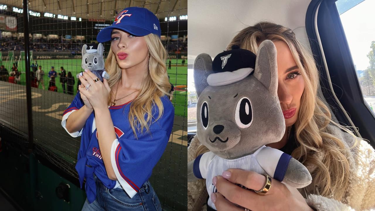 費仔辣妻愛上「CPBL歐告」！本人親解答真相「撞臉家中寵兒」網驚：太像了