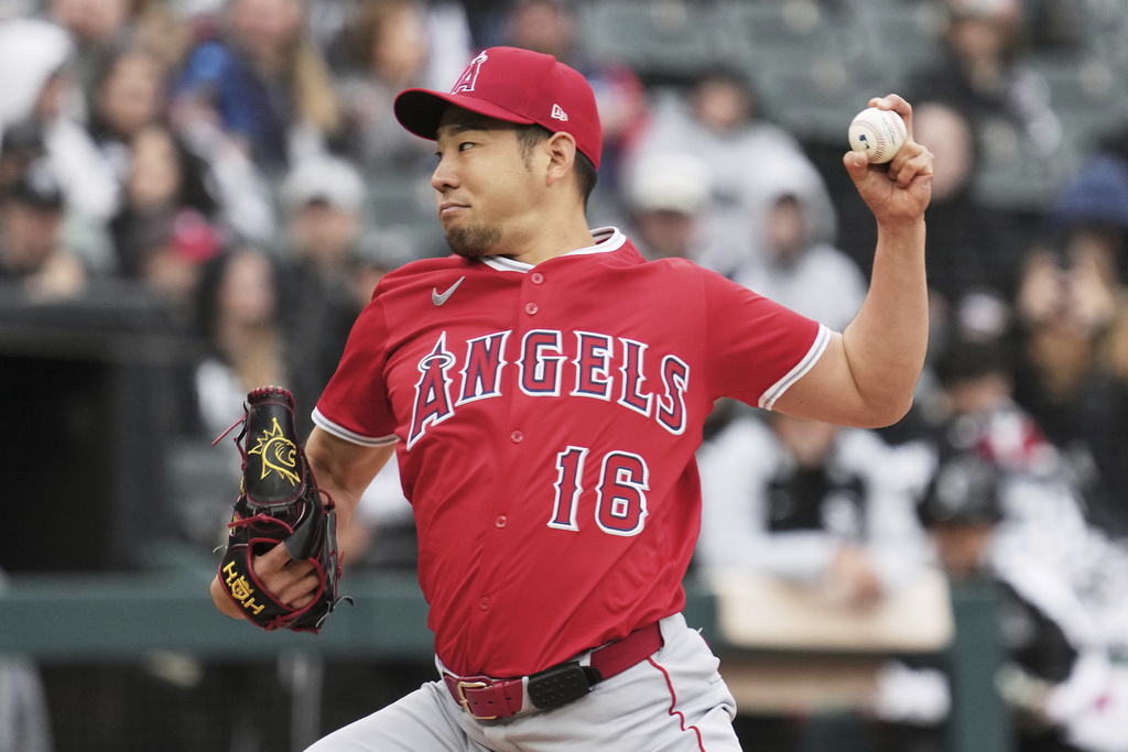 MLB(影)／菊池雄星6局5K優質先發　天使初登板打線不給力丟3分吞本季首敗