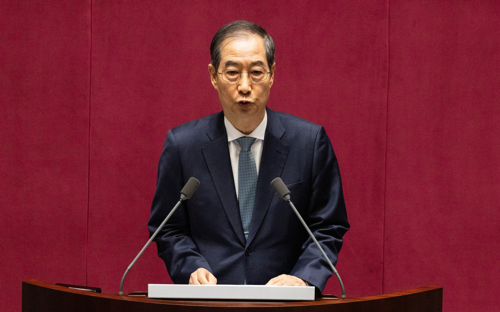 快新聞/南韓代理總統韓德洙預計5/1辭公職 5/2宣布參與總統大選、發表演說