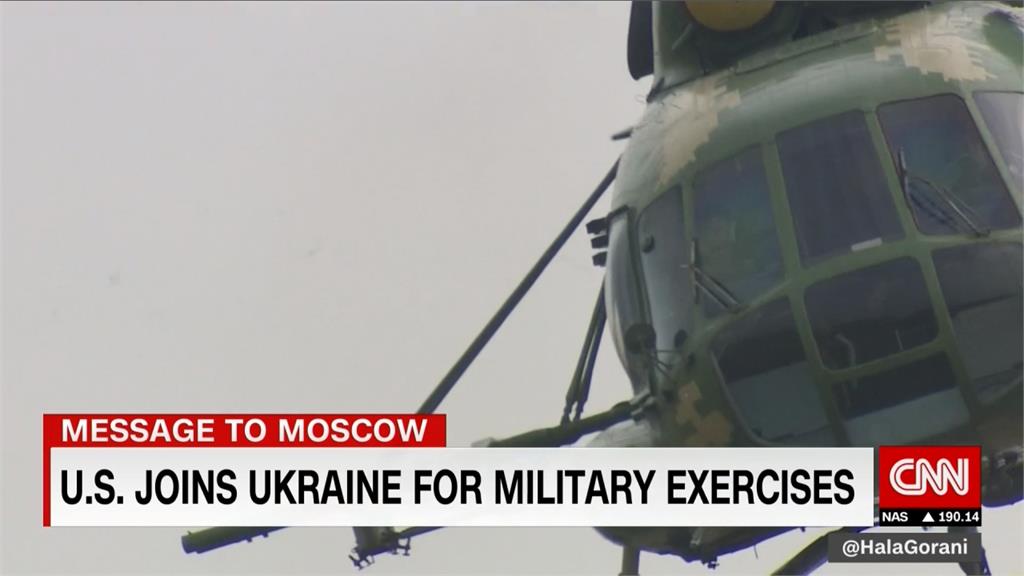 烏克蘭與北約國家聯合軍演 美俄關係緊張