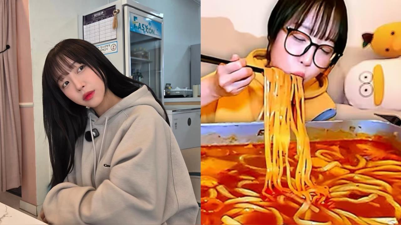 韓大胃王正妹一次要吃「20包拉麵」！她爆單月伙食費達「這數字」網嚇呆