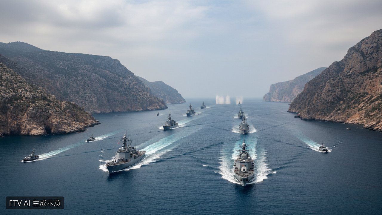 荷姆茲海峽驚傳槍響！伊朗媒體稱軍方對美軍艦艇發射警告彈