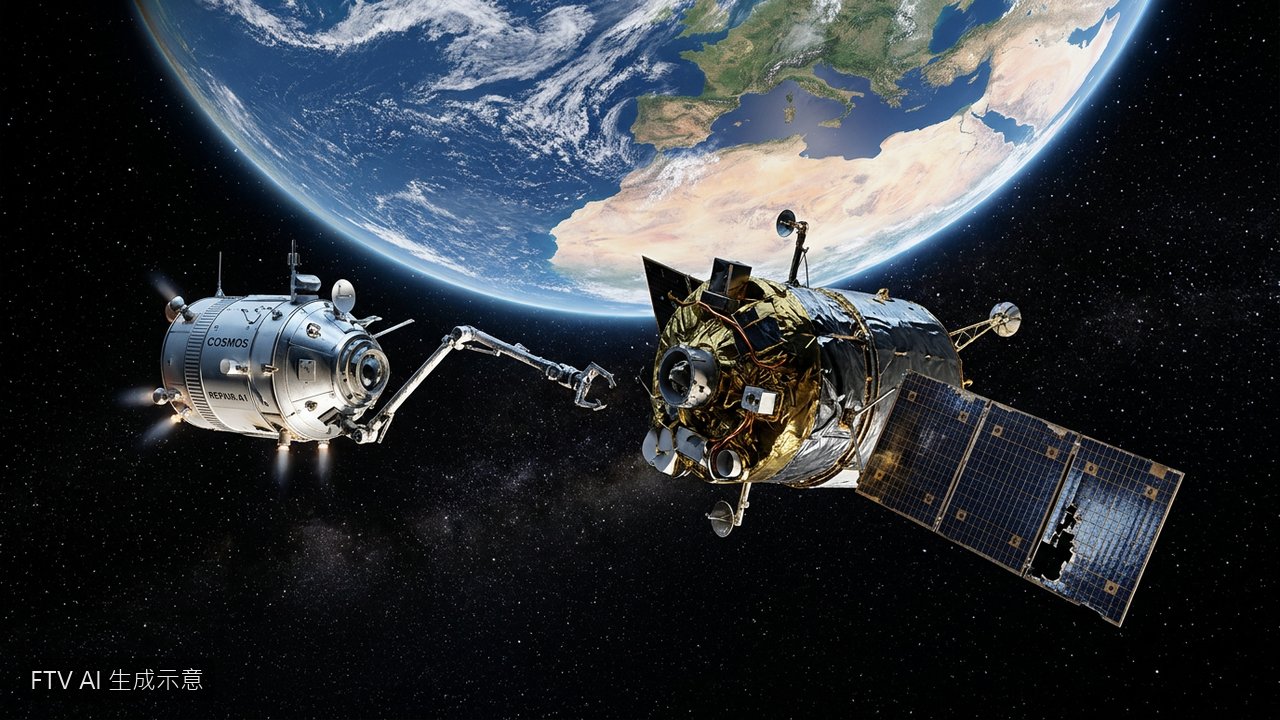 美中太空戰新焦點！NASA攜手新創啟動「衛星救援」測試軌道抓取技術