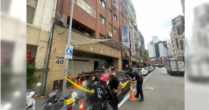 快訊／北市大同區工安事故　2工人8樓墜落送醫