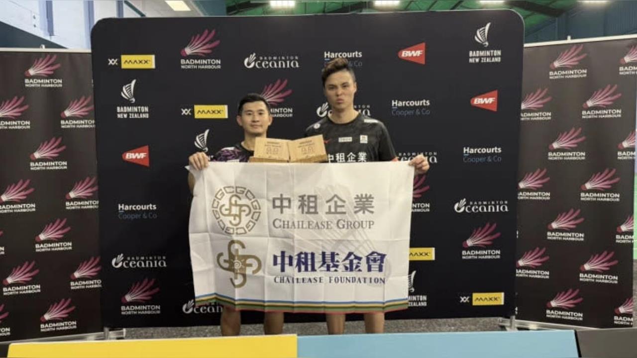 羽球／實力太強國際賽「完全制霸」！台灣隊包辦紐西蘭挑戰賽「全項目」五座冠軍