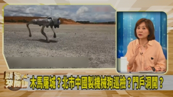 頭家講(影)／北市機器狗與解放軍同款？王時齊：美國議會曾提醒當心！