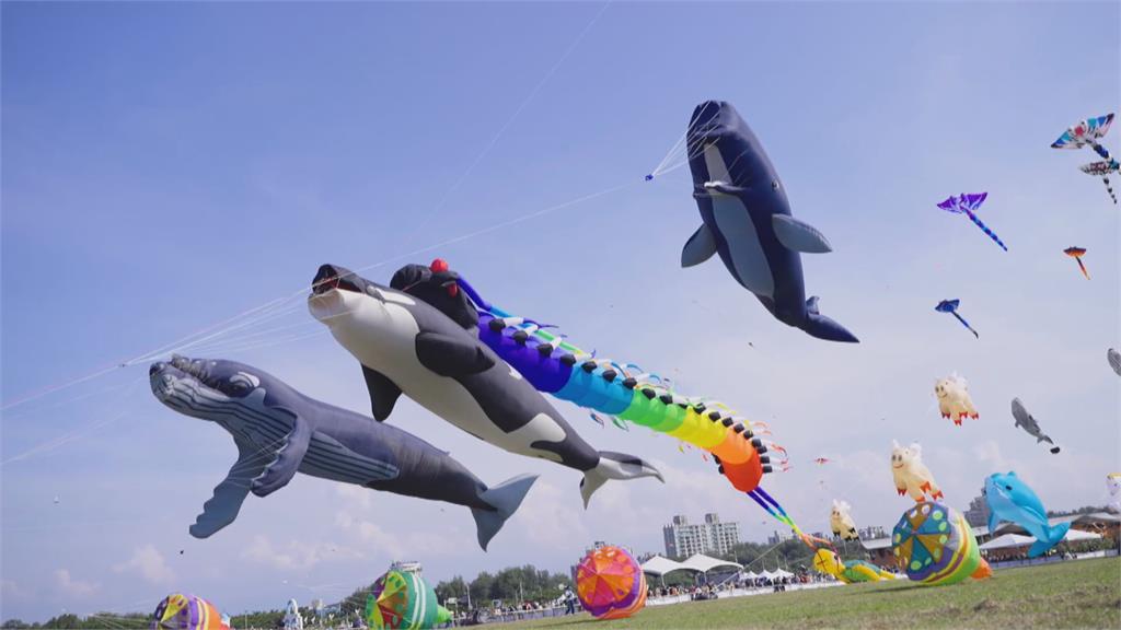第六屆新竹國際風箏節登場　限定夜光海豚、LED遙控風箏首亮相