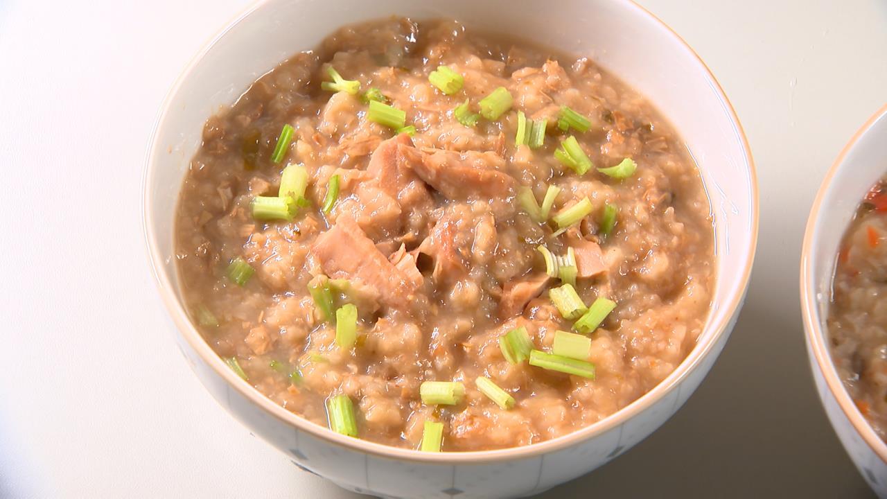 重陽節傳愛！宮美樂吃播極鮮粥　大讚：有家的味道