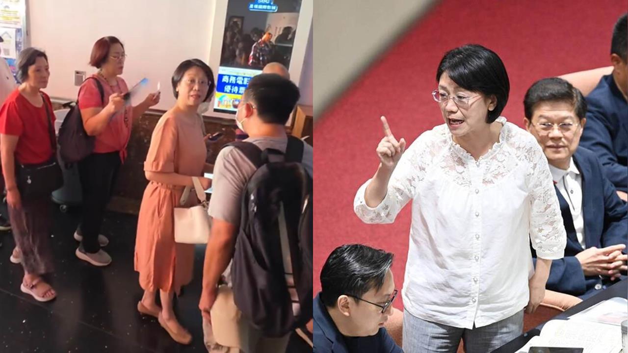 翁曉玲看電影插隊又盜錄？自稱堂堂正正中國人？于北辰：已經是中國大媽！