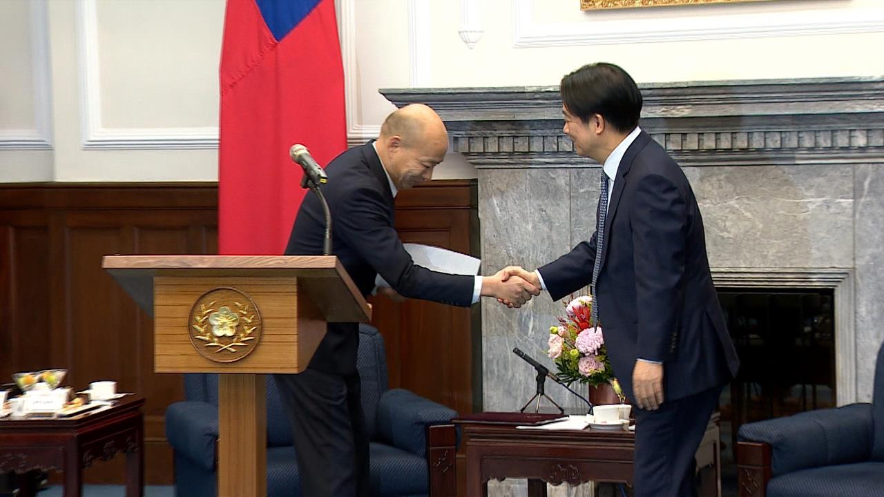 韓國瑜不出席茶敘!賴總統:知道院長難言之隱 盼考慮一下