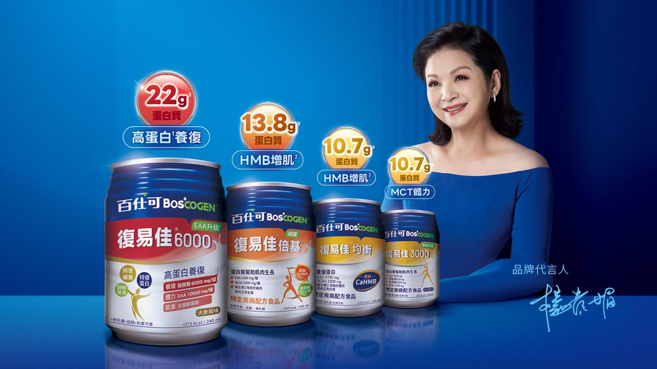 百仕可復易佳系列全新升級：全方位照顧都可！