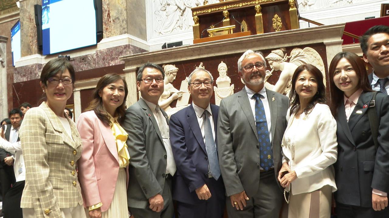 李遠參訪法國民議會　法議員：台灣不會輕易被噤聲
