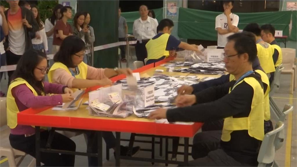 香港區選大翻盤！泛民派獲過半席次輾壓親中建制派