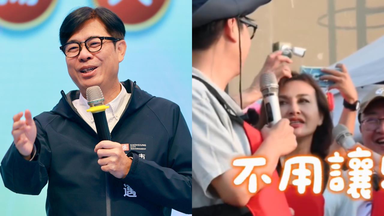 邱議瑩、林岱樺、許智傑爭高雄市長!陳其邁「當面脫口大實話」網笑:好調皮