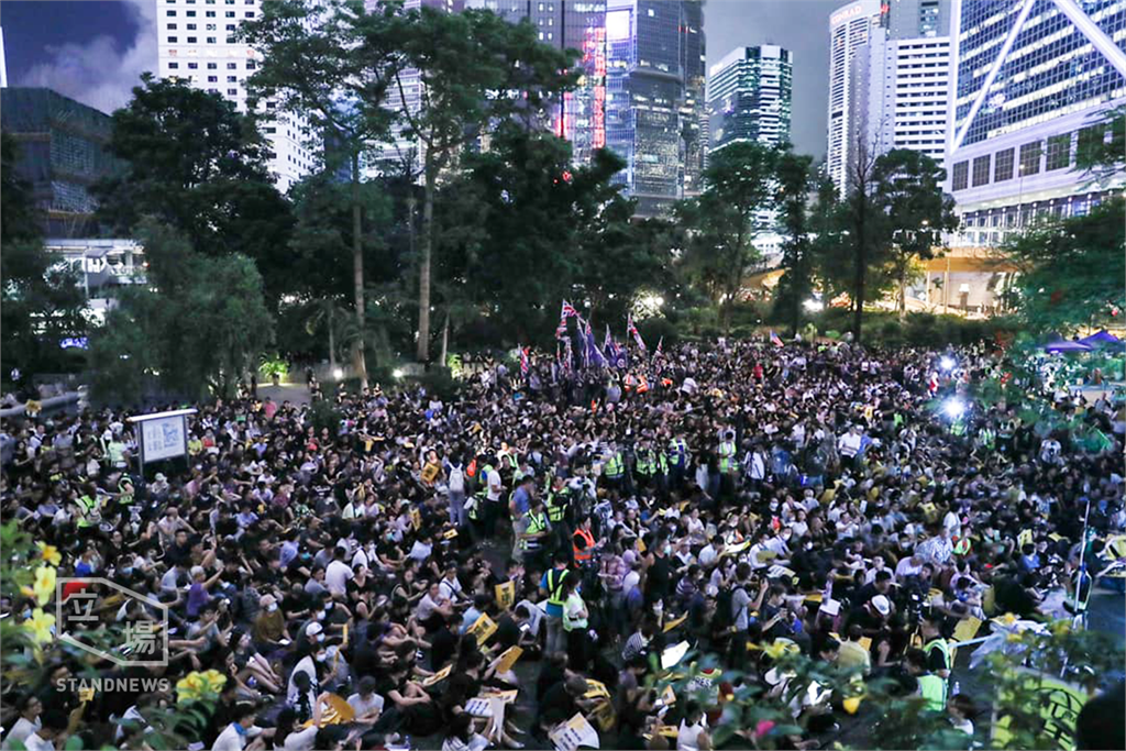 反送中／大學生中環集會提兩大訴求 痛批港警已淪「走狗」