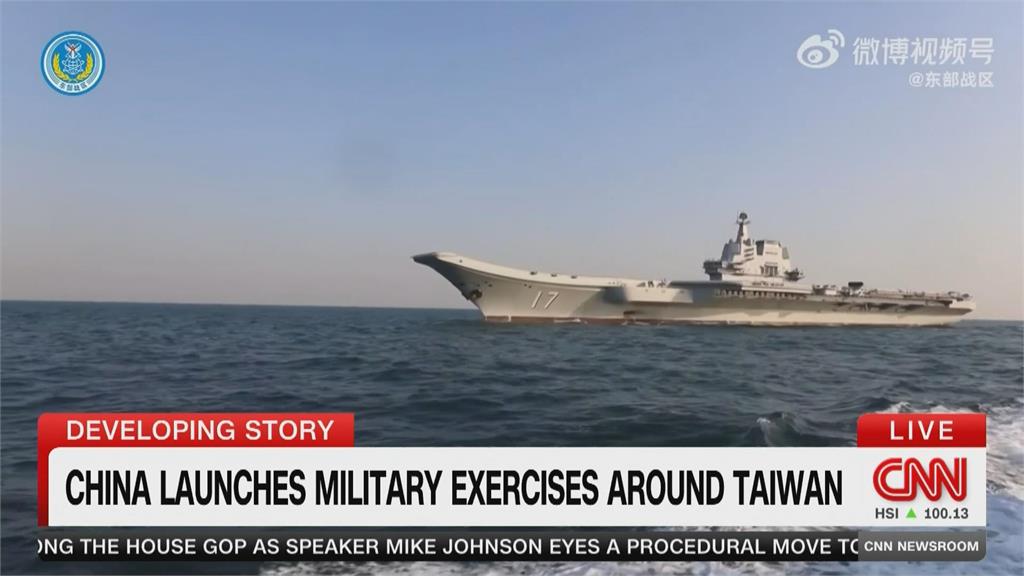 批中共突襲式軍演　白宮：川普強調維護台海和平