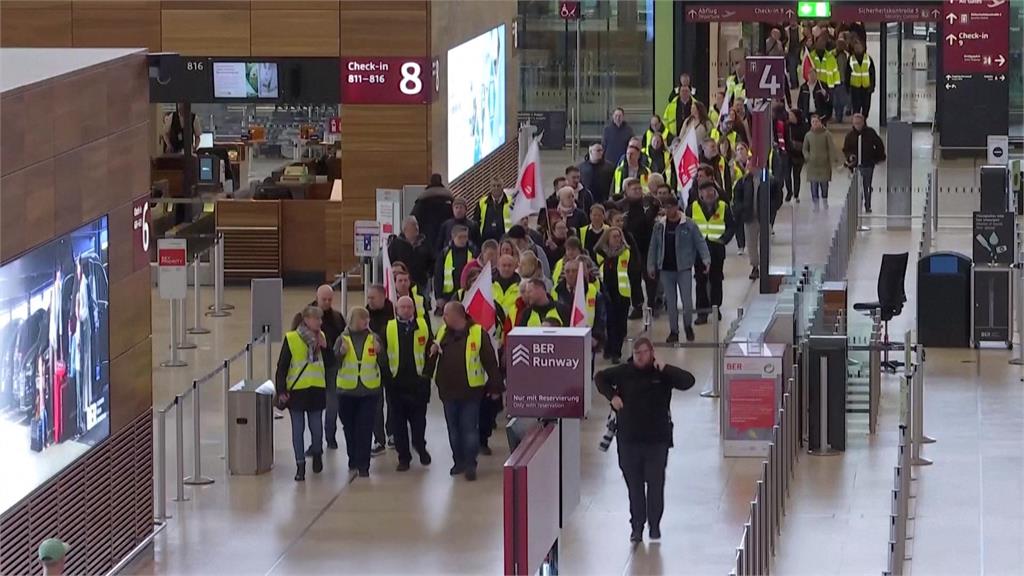 抗議薪資、人力不足問題　德國5機場安檢人員罷工24hrs