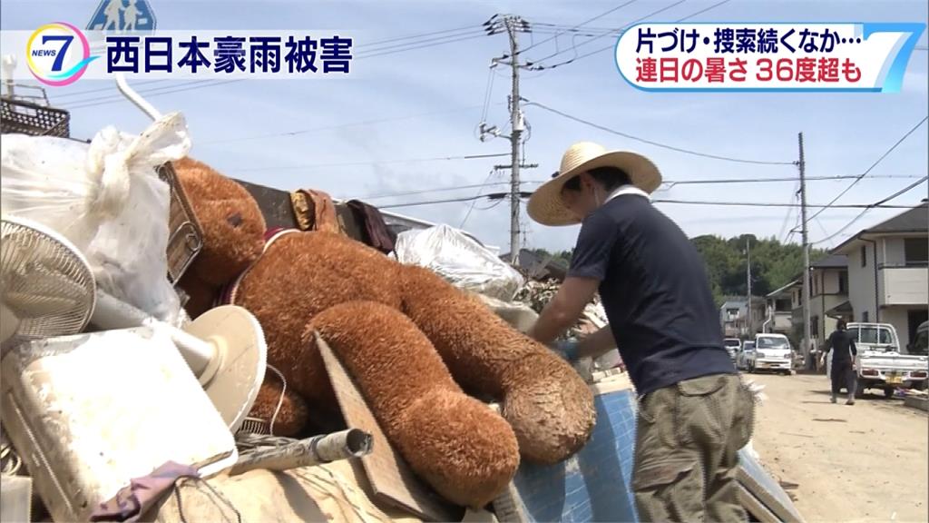 暴雨過後迎接酷熱 災民忍不住哽咽