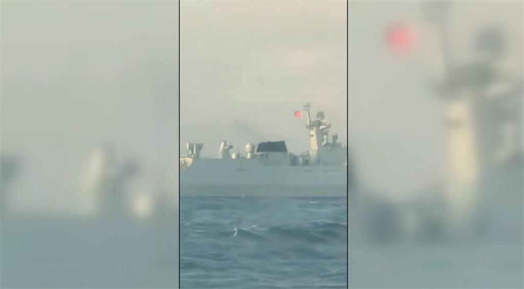 漁民目擊七美外海中軍艦與我軍艦對峙　吳思瑤：利用灰色地帶滋擾我方海域