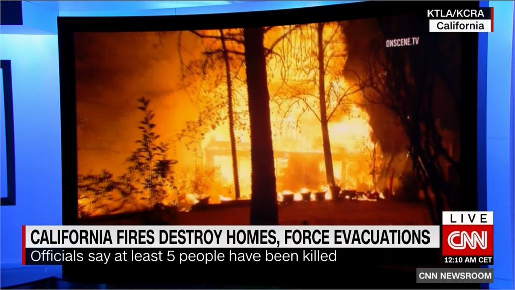加州野火燒不盡！毀2千建築撤15.7萬人