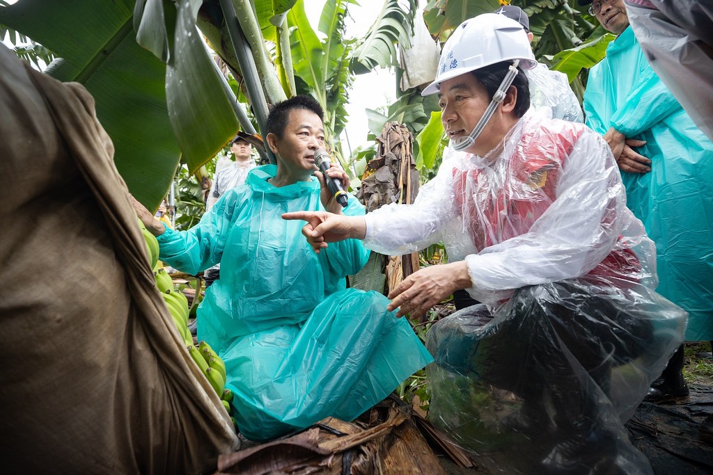 幕後／上任後首次！賴總統率執政團隊勘災　不分藍綠打團體務實戰