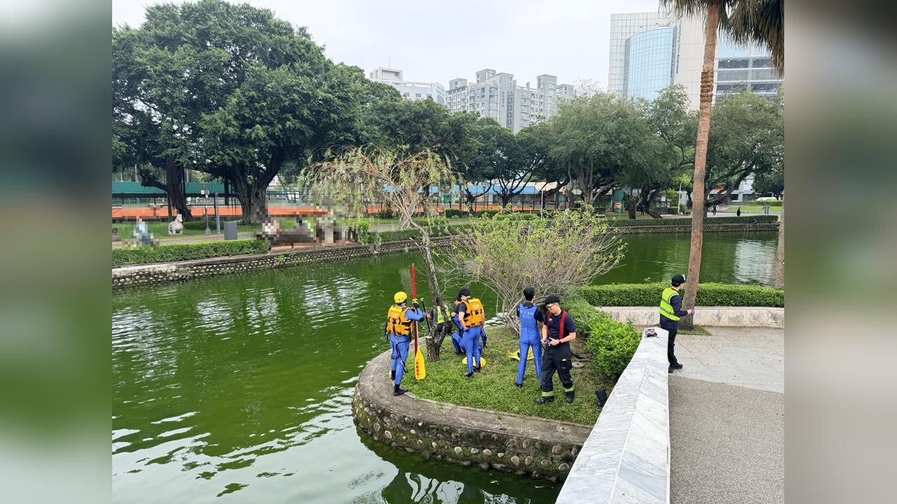 快新聞/台中公園驚傳溺水 六旬婦打撈上岸已明顯死亡