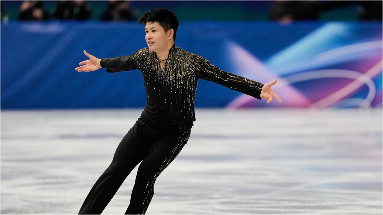 冬奧/19歲新星締台灣花滑新頁!李宇翔完賽疑遭中國人「丟東西」畫面曝光網吵翻