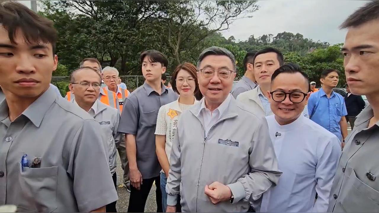 快新聞／滿意沈伯洋表現嗎？首場北市長辯論　卓榮泰這樣看