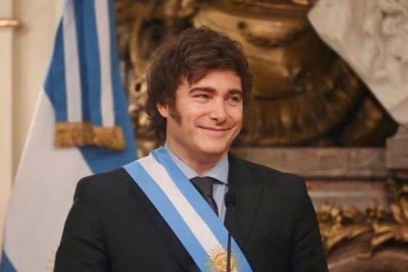快新聞／阿根廷新總統米雷伊上任　捐出210萬披索薪水「抽獎」