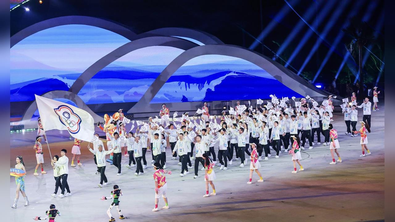 綜合／亞沙運開幕典禮台灣隊第40順位進場！代表團共68人出席參與10種賽事項目