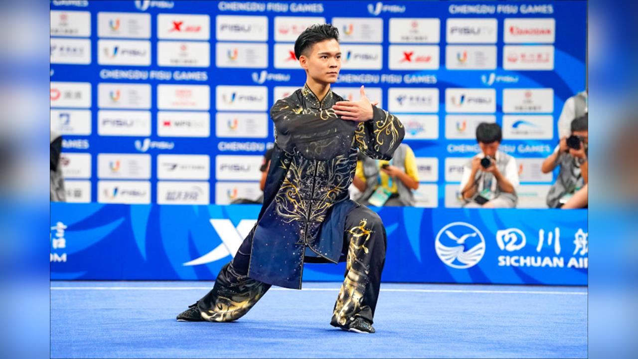 亞運／武術項目孫家閎太極拳暫居第2！下午出戰太極劍拚站上頒獎台