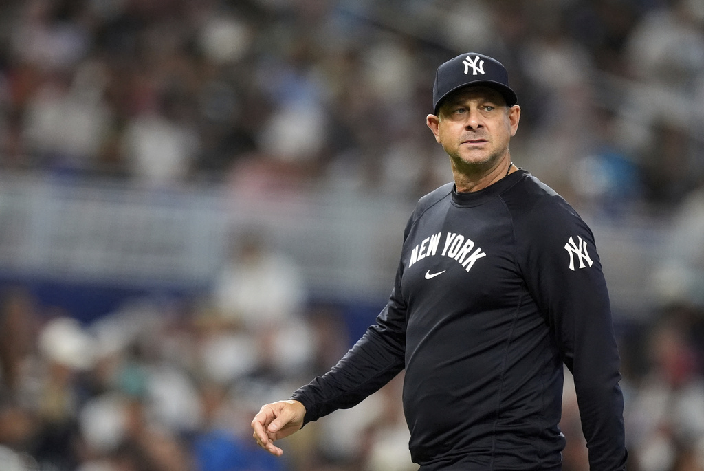 MLB(影)/洋基慘慘慘!三連戰遭馬林魚橫掃隊史第一次 布總這麼說