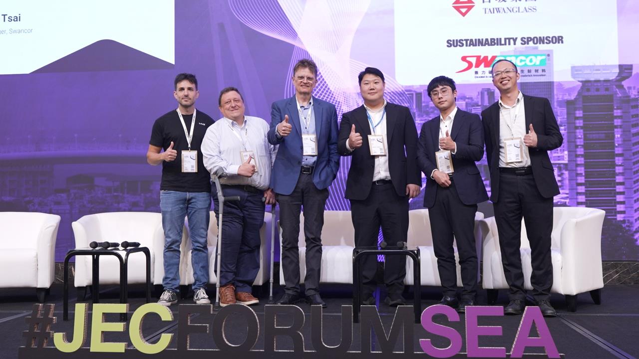 JEC Forum Southeast Asia首度登台 上緯攜國際夥伴推動複材