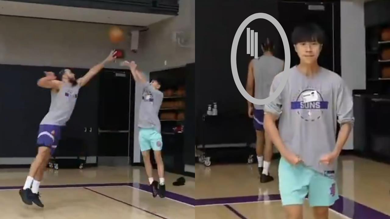籃球(影)／最強高中生單吃惡棍狄龍！台網紅Ray射爆NBA大鎖　國外網友狂點讚