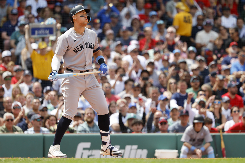 MLB(影)／ 法官近2場8打數吞6K！打擊率3成78還是全大聯盟第一