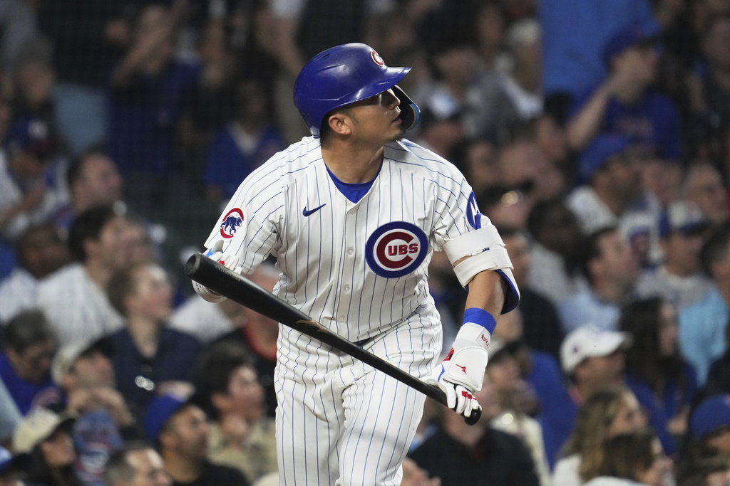 MLB(影)／小熊隊日本鱒魚本季狂飆！鈴木誠也向酷斯拉、一朗和大谷看齊