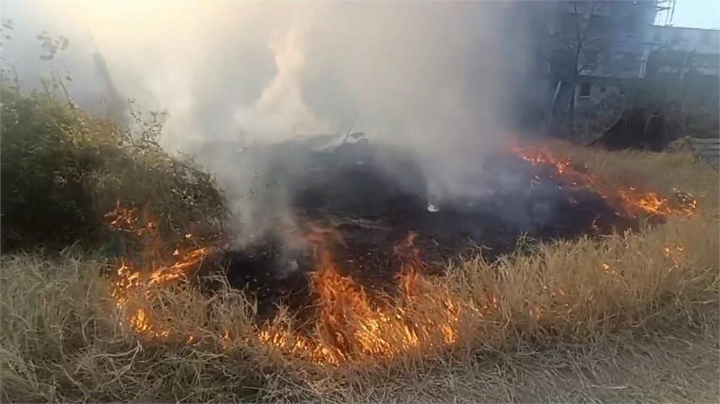 金門火警！疑燒金紙釀災　燒燬1機車險波及工寮