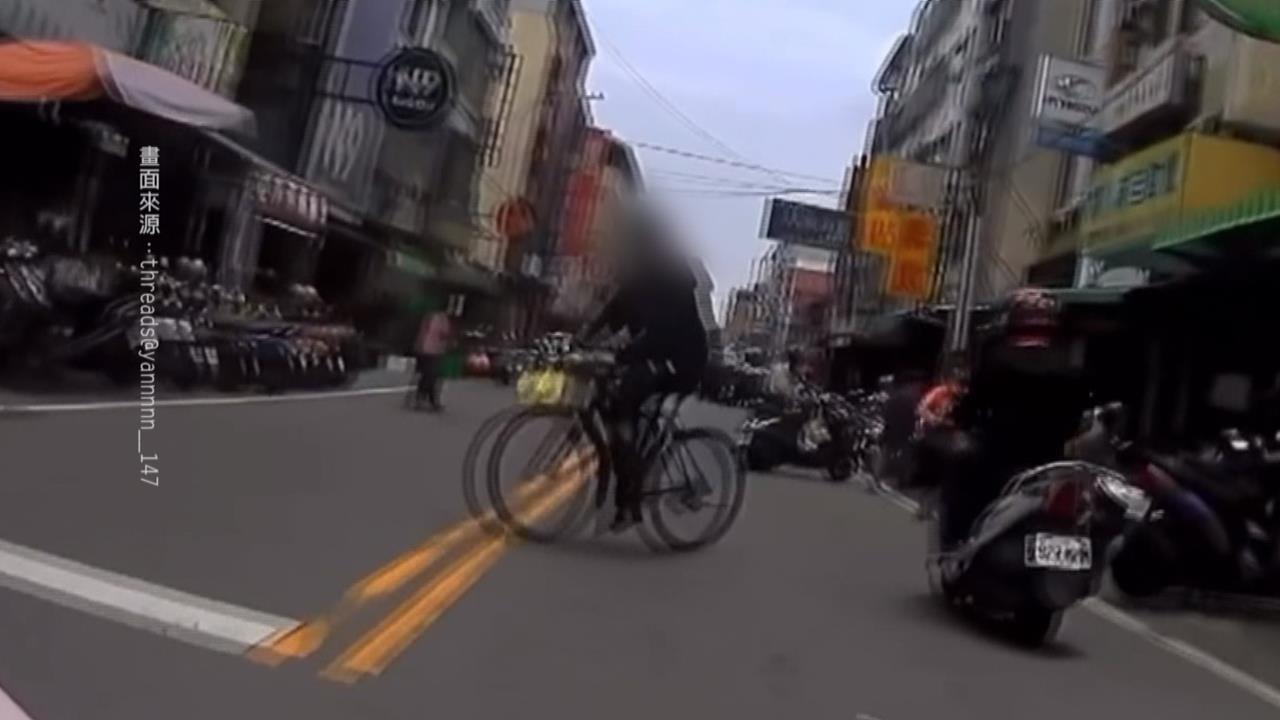 會動的路障！員林街頭跨8障礙　驚見「真人版瑪利歐賽車」