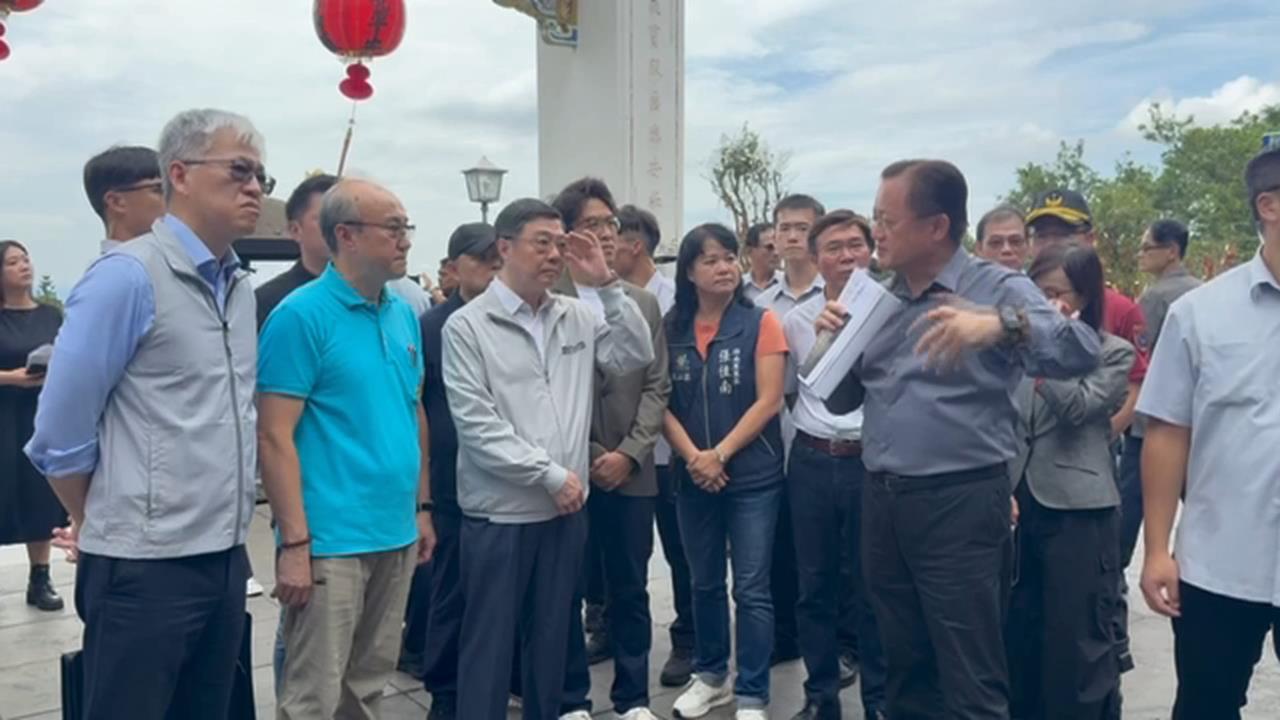 指南宮凌霄寶殿遭燒毀　卓榮泰：中央會視廟方需求提供協助